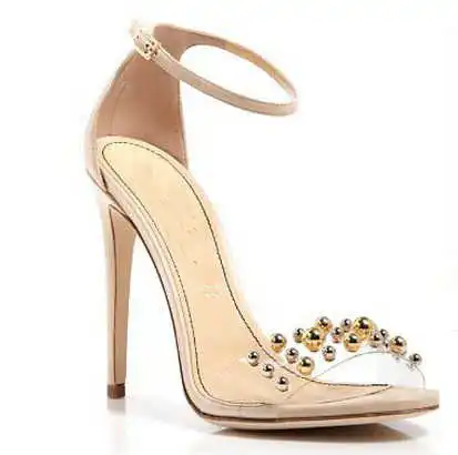 2021 summer new Solid color PVC transparent rivet sexy high heel sandals banquet shoes large size 40-43 women's shoes
2021 summer new Solid color PVC transparent rivet sexy high heel sandals banquet shoes large size 40-43 women's shoes