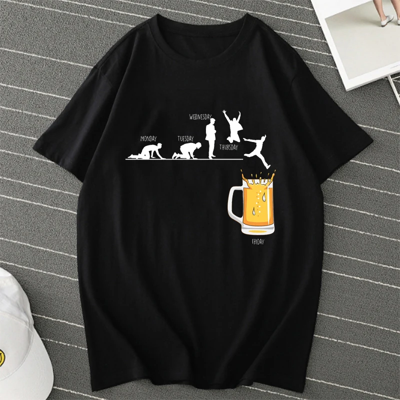 Camiseta Hombre Friday Beer Print Men's T-Shirts Hip Hop Tshirts Streetwear Summer Women Men Tees Ulzzang Harajuku T-Shirt Shirt
Camiseta Hombre Friday Beer Print Men's T-Shirts Hip Hop Tshirts Streetwear Summer Women Men Tees Ulzzang Harajuku T-Shirt Shirt