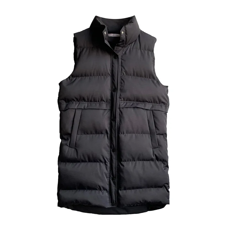 Women Winter Sleeveless Coats Korean-Style Cotton Vest Casual Vest Single Breasted Loose Jacket Puffer Vest
Women Winter Sleeveless Coats Korean-Style Cotton Vest Casual Vest Single Breasted Loose Jacket Puffer Vest