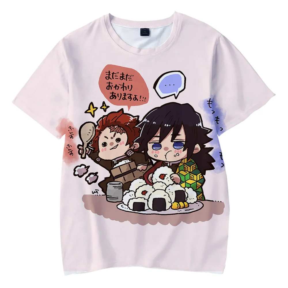 Demon Slayer T-Shirts Japanese Anime Kimetsu No Yaiba Streetwear Men Women Harajuku 3D Print T Shirt Fashion Kids Boys Tees Tops
Demon Slayer T-Shirts Japanese Anime Kimetsu No Yaiba Streetwear Men Women Harajuku 3D Print T Shirt Fashion Kids Boys Tees Tops