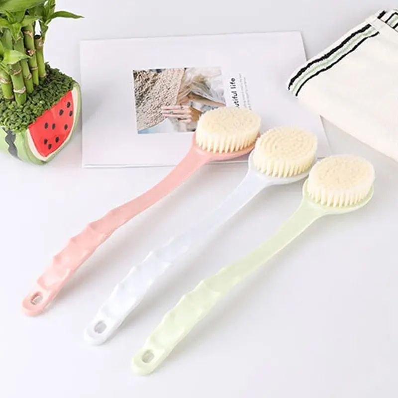 1pc Long Handle Bath Brush Soft Skin Massager Shower Scrubber Body Cleaning Brush Exfoliation Bathroom Accessories
1pc Long Handle Bath Brush Soft Skin Massager Shower Scrubber Body Cleaning Brush Exfoliation Bathroom Accessories
