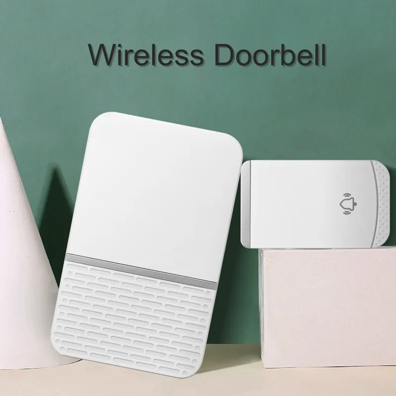 B512 Home Security Welcome Wireless Doorbell Smart Chimes Door Bell Alarm LED Light 45 Songs With Waterproof Touch Button
B512 Home Security Welcome Wireless Doorbell Smart Chimes Door Bell Alarm LED Light 45 Songs With Waterproof Touch Button