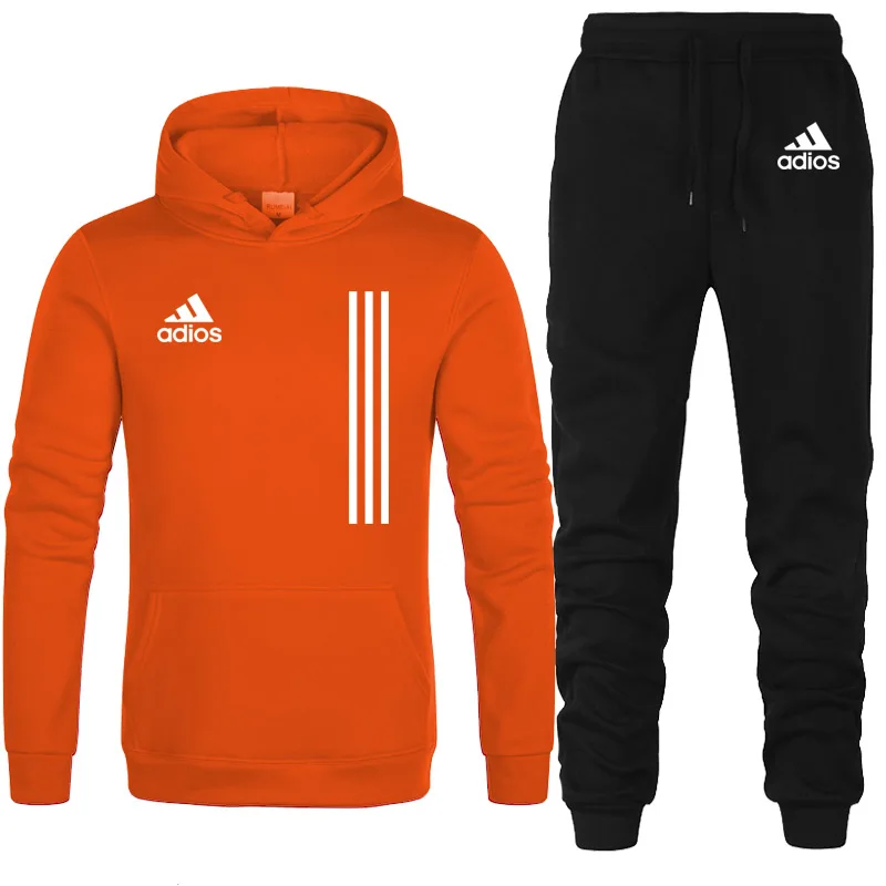 Autumn Winter Men's Set Brand Tracksuits Sportswear 2 Piece Suit Men's Clothes Hoodies+Pants Sets Male Streetswear Coat Jackets
Autumn Winter Men's Set Brand Tracksuits Sportswear 2 Piece Suit Men's Clothes Hoodies+Pants Sets Male Streetswear Coat Jackets