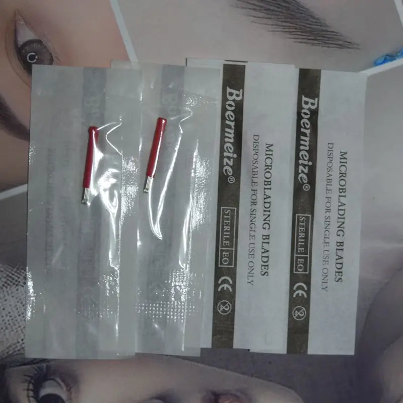 100pcs Tattoo Needels 19Pins Needles Blades Needles Permanent Makeup Fog Eyebrow Manual Blades for Mircoblading Tattoo Pen
100pcs Tattoo Needels 19Pins Needles Blades Needles Permanent Makeup Fog Eyebrow Manual Blades for Mircoblading Tattoo Pen
