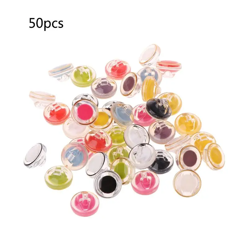 50pcs Plastic Safety Eyes Button Sew On Bear Doll Animal Stuffed Plush Toys DIY Hand Sewing Accessories
50pcs Plastic Safety Eyes Button Sew On Bear Doll Animal Stuffed Plush Toys DIY Hand Sewing Accessories