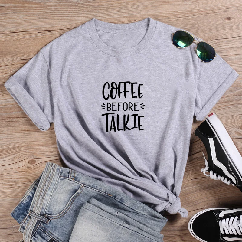 Женская хлопковая футболка с коротким рукавом и круглым вырезом
Женская хлопковая футболка с коротким рукавом и круглым вырезом