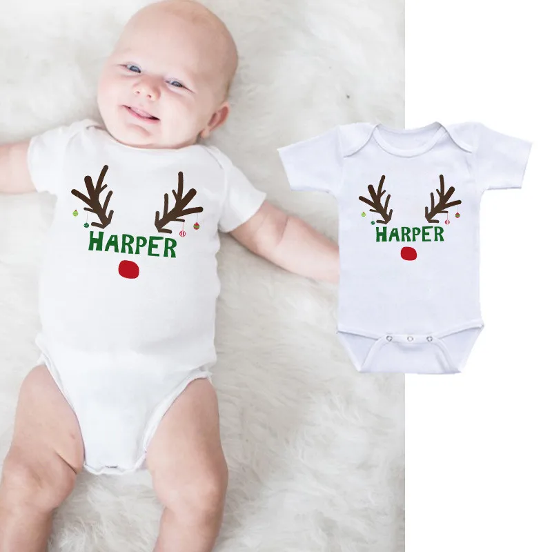 Cute 2020 Chriatmas Baby Clothes Newborn Boys Girls Bodysuit 100% Cotton Soft Reindeer Print Baby Bodysuits for 0-24M
Cute 2020 Chriatmas Baby Clothes Newborn Boys Girls Bodysuit 100% Cotton Soft Reindeer Print Baby Bodysuits for 0-24M
