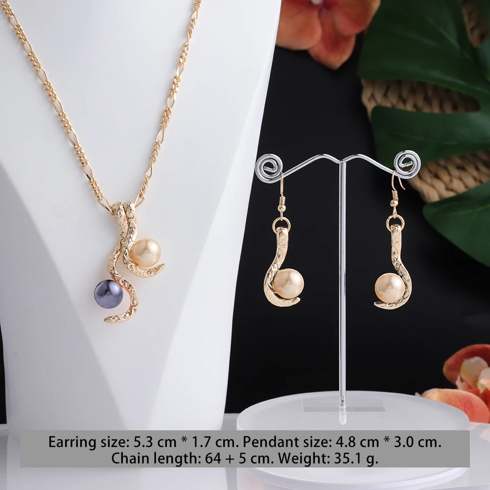 SophiaXuan Hawaiian Jewelry Sets New Design Multicolor Pearl Gold Pendants Earrings Necklaces Sets Jeweler for Women Gifts Party
SophiaXuan Hawaiian Jewelry Sets New Design Multicolor Pearl Gold Pendants Earrings Necklaces Sets Jeweler for Women Gifts Party