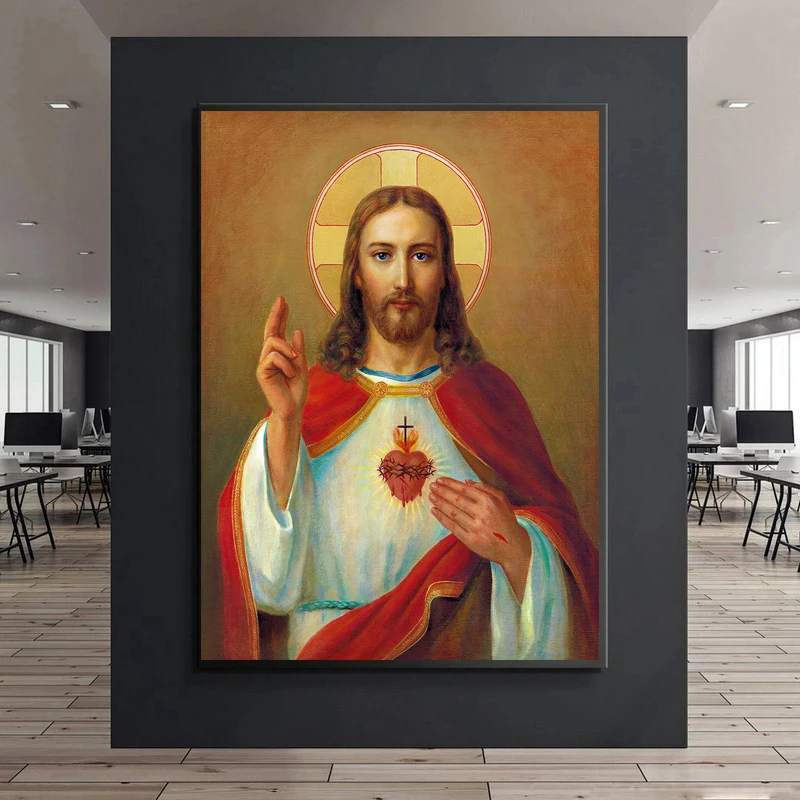 Christian Jesus God Canvas Painting Cross Modern Wall Art Poster Print Wall Picture for Living Room Interior Home Decor Cuadros
Christian Jesus God Canvas Painting Cross Modern Wall Art Poster Print Wall Picture for Living Room Interior Home Decor Cuadros
