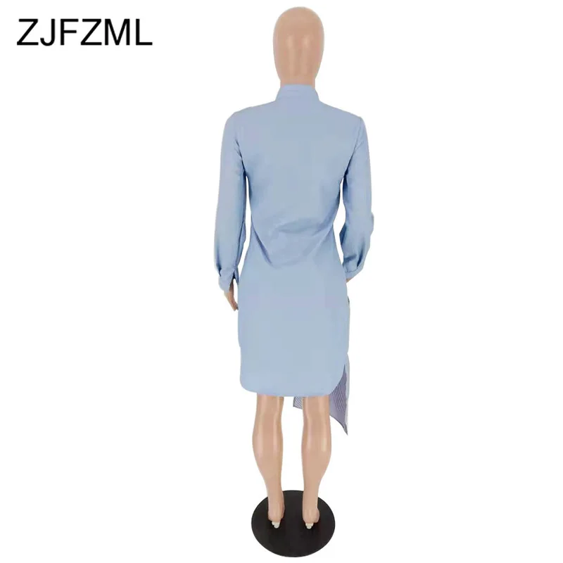 Striped Plus Size Shirt Dress Women Turn-Down Collar Button Up Autumn Dress Causal Long Sleeve Pleated Spliced Mini Office Dress
Striped Plus Size Shirt Dress Women Turn-Down Collar Button Up Autumn Dress Causal Long Sleeve Pleated Spliced Mini Office Dress