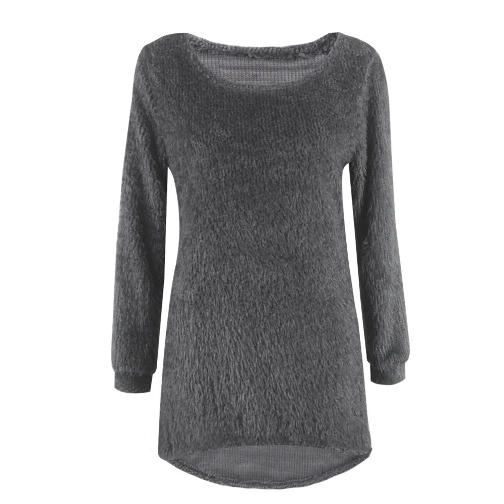 Women Long Sleeve Fleece Sweaters Fashion Casual Loose Winter Warm Sweater Female Soft Jumper Pullover Tops Outwear Coat
Women Long Sleeve Fleece Sweaters Fashion Casual Loose Winter Warm Sweater Female Soft Jumper Pullover Tops Outwear Coat