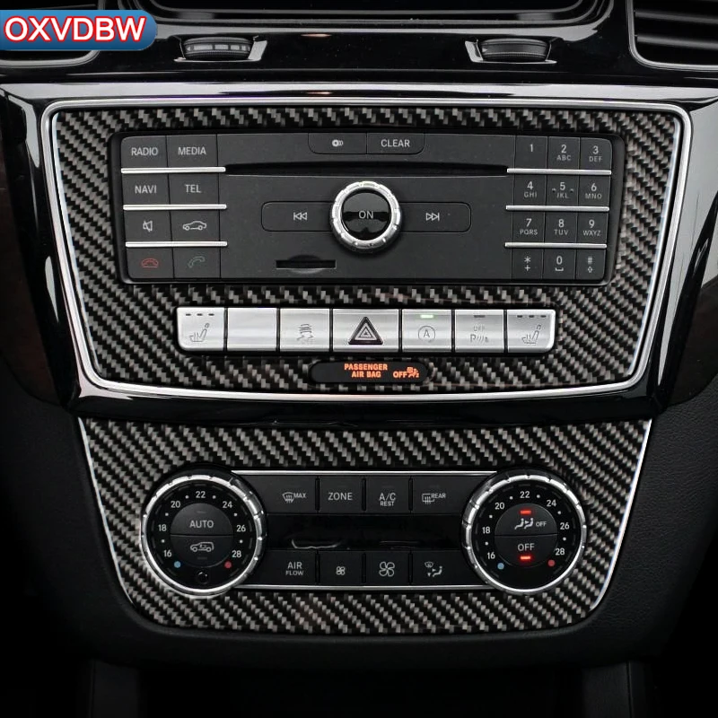 Interior Accessories Carbon Fiber CD Air Conditioning Control Plane Stickers Car For mercedes GLE 2015-2018 Car Styling
Interior Accessories Carbon Fiber CD Air Conditioning Control Plane Stickers Car For mercedes GLE 2015-2018 Car Styling