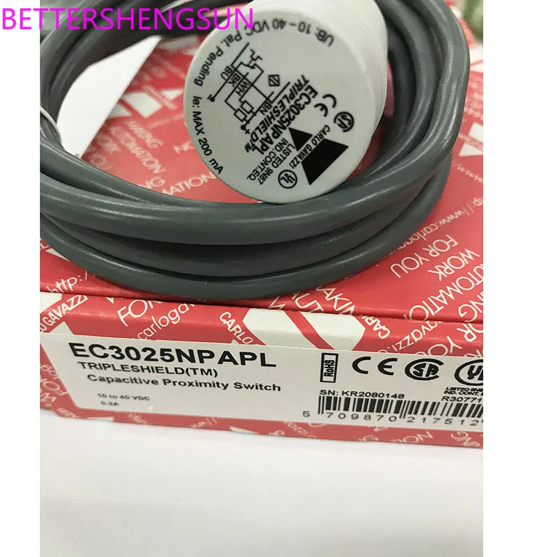 Photoelectric switch sensor on-beam induction infrared diffuse reflection EC3025NPAPL
Photoelectric switch sensor on-beam induction infrared diffuse reflection EC3025NPAPL