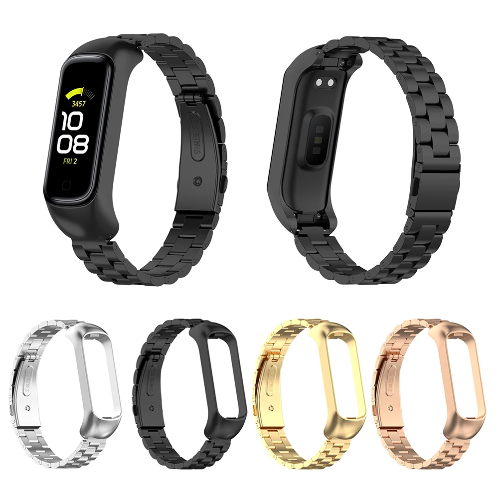Replacement Stainless Steel Band for Samsung Galaxy Fit2 SM-R220 Sports Wristbands Strap Smart Watchband Bracelet Accessories
Replacement Stainless Steel Band for Samsung Galaxy Fit2 SM-R220 Sports Wristbands Strap Smart Watchband Bracelet Accessories
