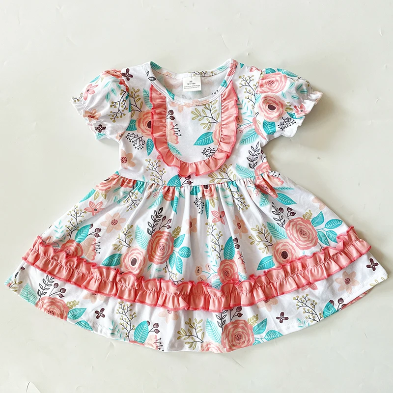 Children Spring Summer Baby Girl Lovely Cotton Clothes Wholesale Boutique Kids Tie-dyed Twirls Dresses Casual Party Dress 
Children Spring Summer Baby Girl Lovely Cotton Clothes Wholesale Boutique Kids Tie-dyed Twirls Dresses Casual Party Dress