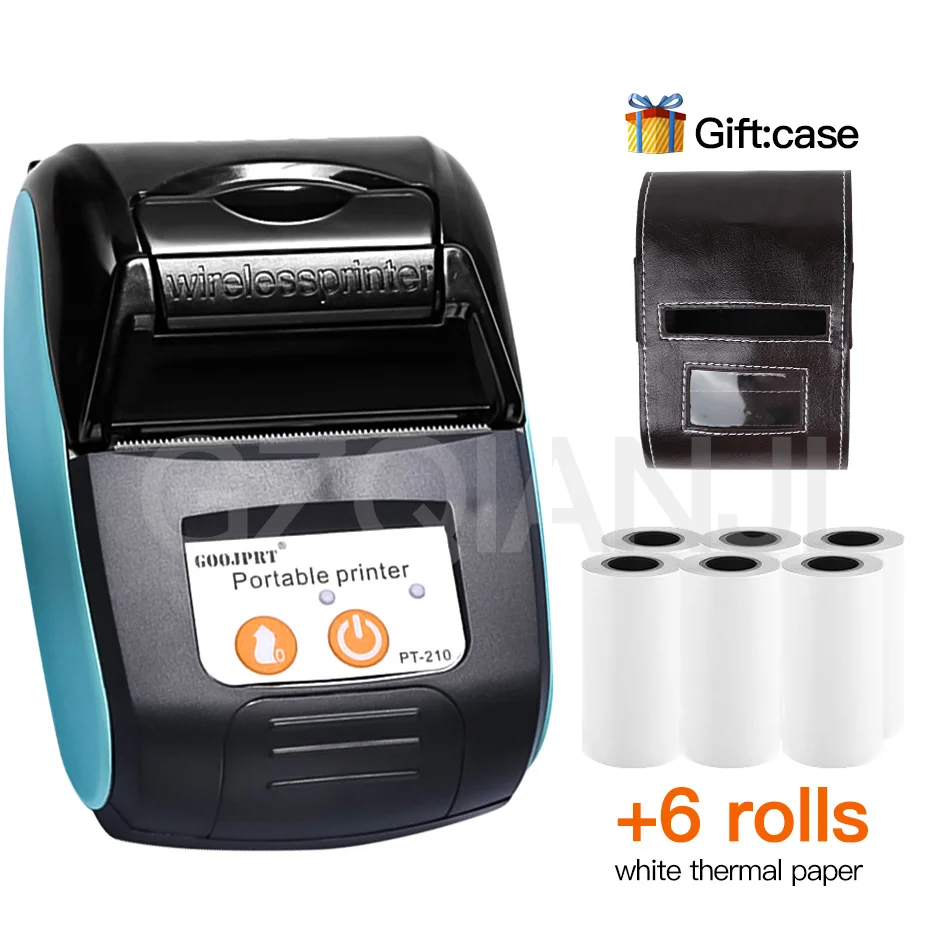 POS Wireless Mini 58mm Bluetooth Printer Portable Thermal Receipt Printer For Mobile Phone Android iOS Windows Pocket Bill Print
POS Wireless Mini 58mm Bluetooth Printer Portable Thermal Receipt Printer For Mobile Phone Android iOS Windows Pocket Bill Print