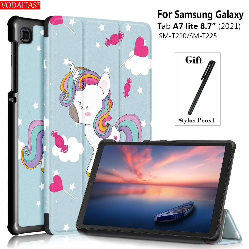 Чехол для Samsung Galaxy Tab A7 Lite 8,7 "(2021) принципиально SM-T220/ SM-T225 смарт-чехол ультра тонкий магнитный складной кожаный чехол с функцией подставки
Чехол для Samsung Galaxy Tab A7 Lite 8,7 "(2021) принципиально SM-T220/ SM-T225 смарт-чехол ультра тонкий магнитный складной кожаный чехол с функцией подставки