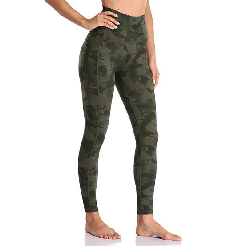 Super Soft Naked Feeling High Waist Tight Pants Women Pattern Gym Sport Leggings Squat Proof Fitness Legging Plus Size | Женская одежда