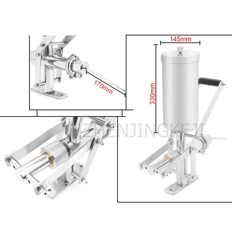 Commercial Latin Fruit Filling Device Small Stainless Steel Jam Puffs Churros Filler Bakery Restaurant Processing Equipment
Commercial Latin Fruit Filling Device Small Stainless Steel Jam Puffs Churros Filler Bakery Restaurant Processing Equipment