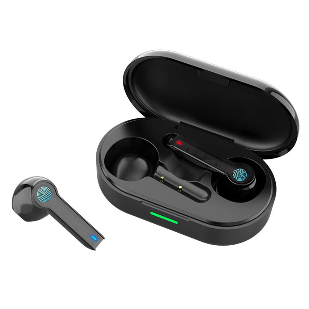 Cheap IPX7 TWS 5.0 Wireless Headphones Bluetooth Earphones with Microphone Sports Waterproof Touch Control Headsets Stero Sound |
