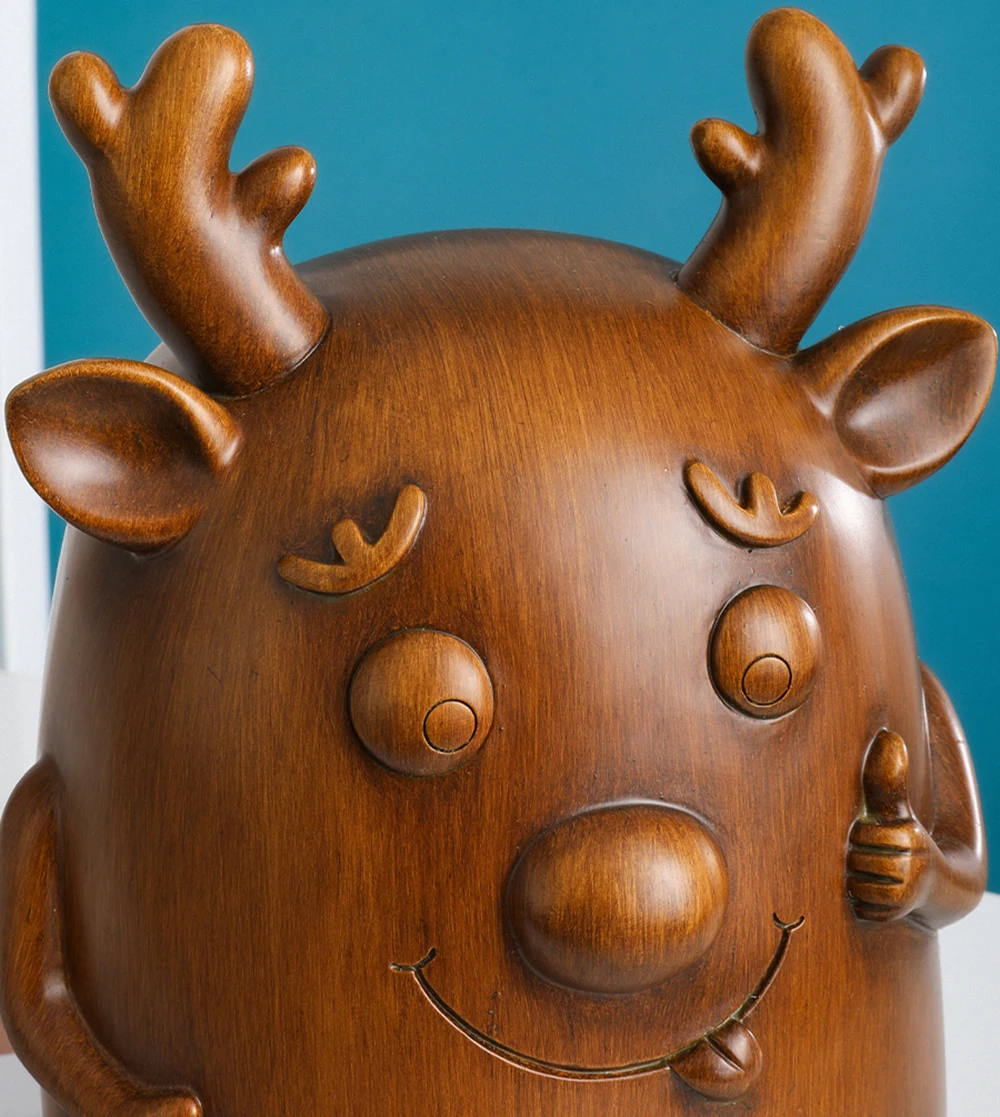 Cute Deer Resin Sculpture Tissue Napkin Storage Box Home Decoration Statue Living Room Decor Figurine Office Decorative Ornament
Cute Deer Resin Sculpture Tissue Napkin Storage Box Home Decoration Statue Living Room Decor Figurine Office Decorative Ornament