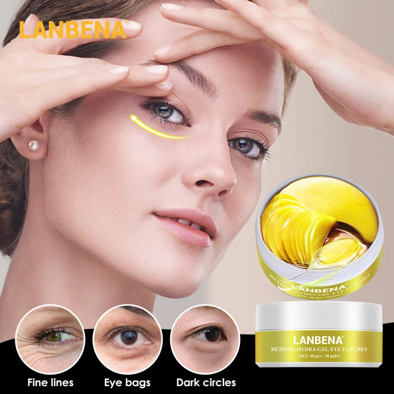 LANBENA 60Pcs Eye Mask Moisturizing Anti Aging Wrinkle Collagen Anti-puffiness Gel Patch Eye Skin Care Remove Dark Circles TSLM1
LANBENA 60Pcs Eye Mask Moisturizing Anti Aging Wrinkle Collagen Anti-puffiness Gel Patch Eye Skin Care Remove Dark Circles TSLM1