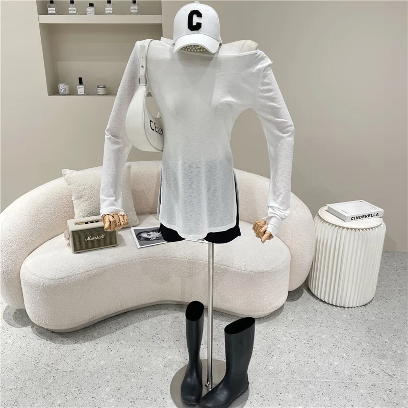 New Women's Clothing Summer 2021 Fashion Long sleeve T-shirt High Waist Shorts Pants Two piece set
New Women's Clothing Summer 2021 Fashion Long sleeve T-shirt High Waist Shorts Pants Two piece set