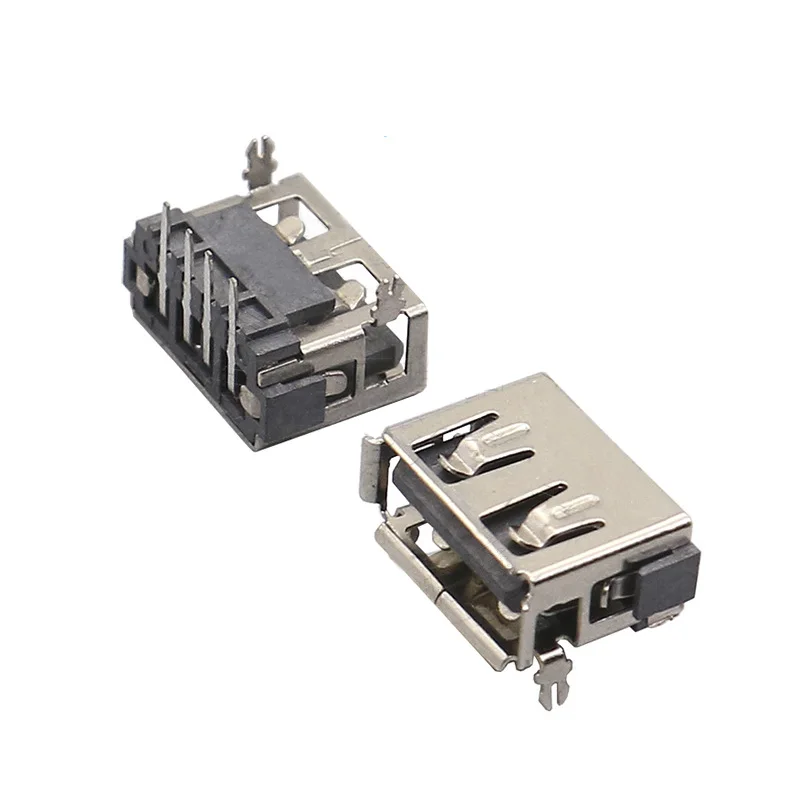 10style 10Pcs/Lot Female USB 2.0 DIP 4 Pin 2 Foot Type A 90 Insert Direct Data Charge Plug Socket Jack Connector Wire Adapeter
10style 10Pcs/Lot Female USB 2.0 DIP 4 Pin 2 Foot Type A 90 Insert Direct Data Charge Plug Socket Jack Connector Wire Adapeter