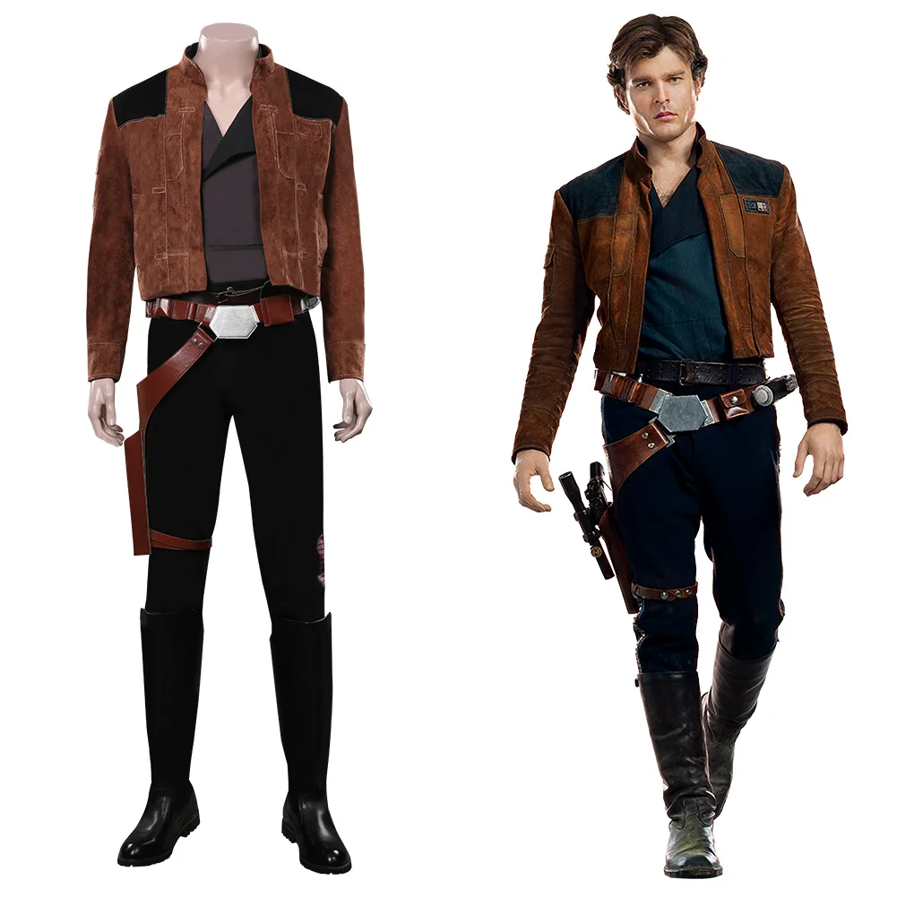 Captain Han Solo Cosplay Costume Halloween Carnival Costumes For Adult
Captain Han Solo Cosplay Costume Halloween Carnival Costumes For Adult