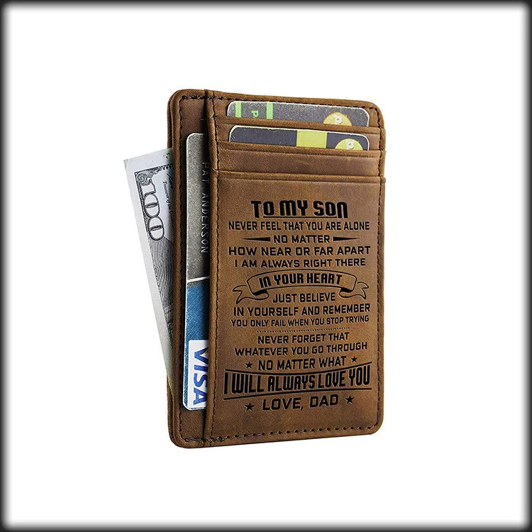 100% Leather Card Holder for Men RFID Fashion Credit Card ID Card Holder Male Wallet Coin Purse Pouch Men Gift
100% Leather Card Holder for Men RFID Fashion Credit Card ID Card Holder Male Wallet Coin Purse Pouch Men Gift