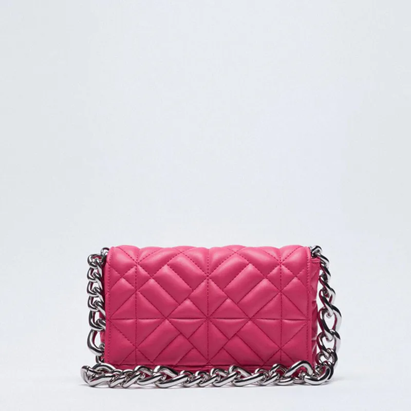 ZA Branded Women's Shoulder Bags 2021 Thick Chain Quilted Shoulder Purses And Handbag Women Clutch Bags Ladies Hand Bag
ZA Branded Women's Shoulder Bags 2021 Thick Chain Quilted Shoulder Purses And Handbag Women Clutch Bags Ladies Hand Bag