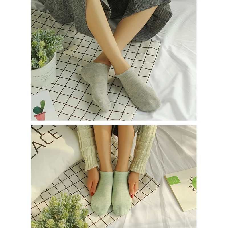 10Pair Breathable Women Socks Solid Color Boat Socks Candy-Colored Mini Casual Socks Sports Socks
10Pair Breathable Women Socks Solid Color Boat Socks Candy-Colored Mini Casual Socks Sports Socks