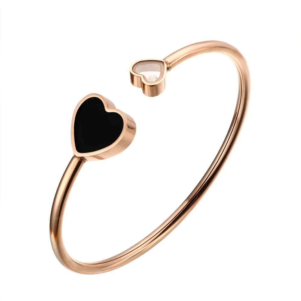 Luxury Stainless Steel Bracelets Bangles For Women Men Lover Couple Black/Red Shell Heart With Crystal Stone Charm Jewelry Gifts
Luxury Stainless Steel Bracelets Bangles For Women Men Lover Couple Black/Red Shell Heart With Crystal Stone Charm Jewelry Gifts