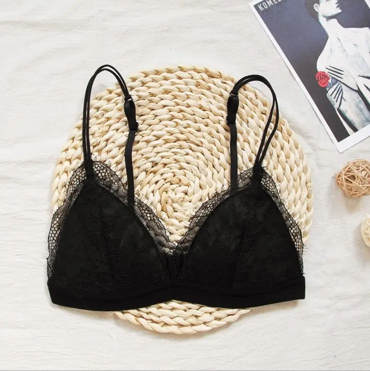Wireless Thin Cup Brassiere Lace Deep Low Back Bralette Sexy Backless Bra Halter Soft Seamless Elastic Underwear Tank Tops
Wireless Thin Cup Brassiere Lace Deep Low Back Bralette Sexy Backless Bra Halter Soft Seamless Elastic Underwear Tank Tops