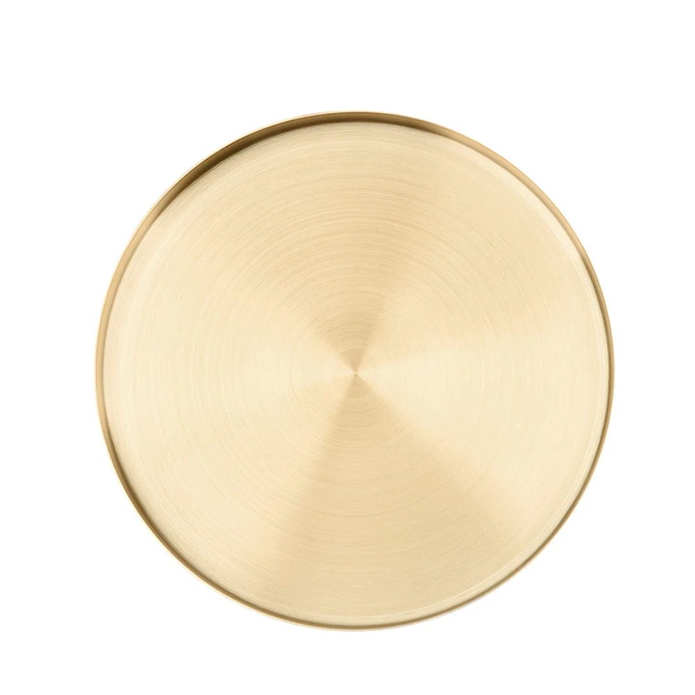 Kitchen Stainless Steel Storage Tray Space Saving Organizer Jewelry Display Plate Round Shape Multifunctional Bathroom Gold
Kitchen Stainless Steel Storage Tray Space Saving Organizer Jewelry Display Plate Round Shape Multifunctional Bathroom Gold