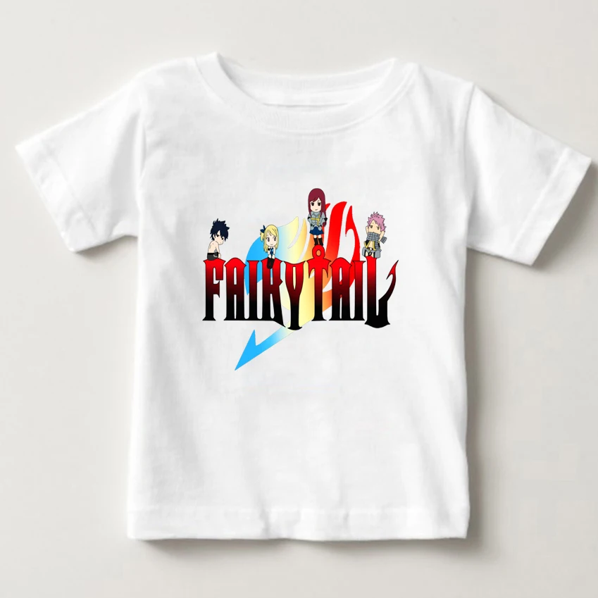 Fairy Tail Short Sleeve T Shirts Children 3T-8T Great Tees Shirt Toddler Pure Neck T Shirt Boys Girls T Shirt Kids Summer Tshirt
Fairy Tail Short Sleeve T Shirts Children 3T-8T Great Tees Shirt Toddler Pure Neck T Shirt Boys Girls T Shirt Kids Summer Tshirt