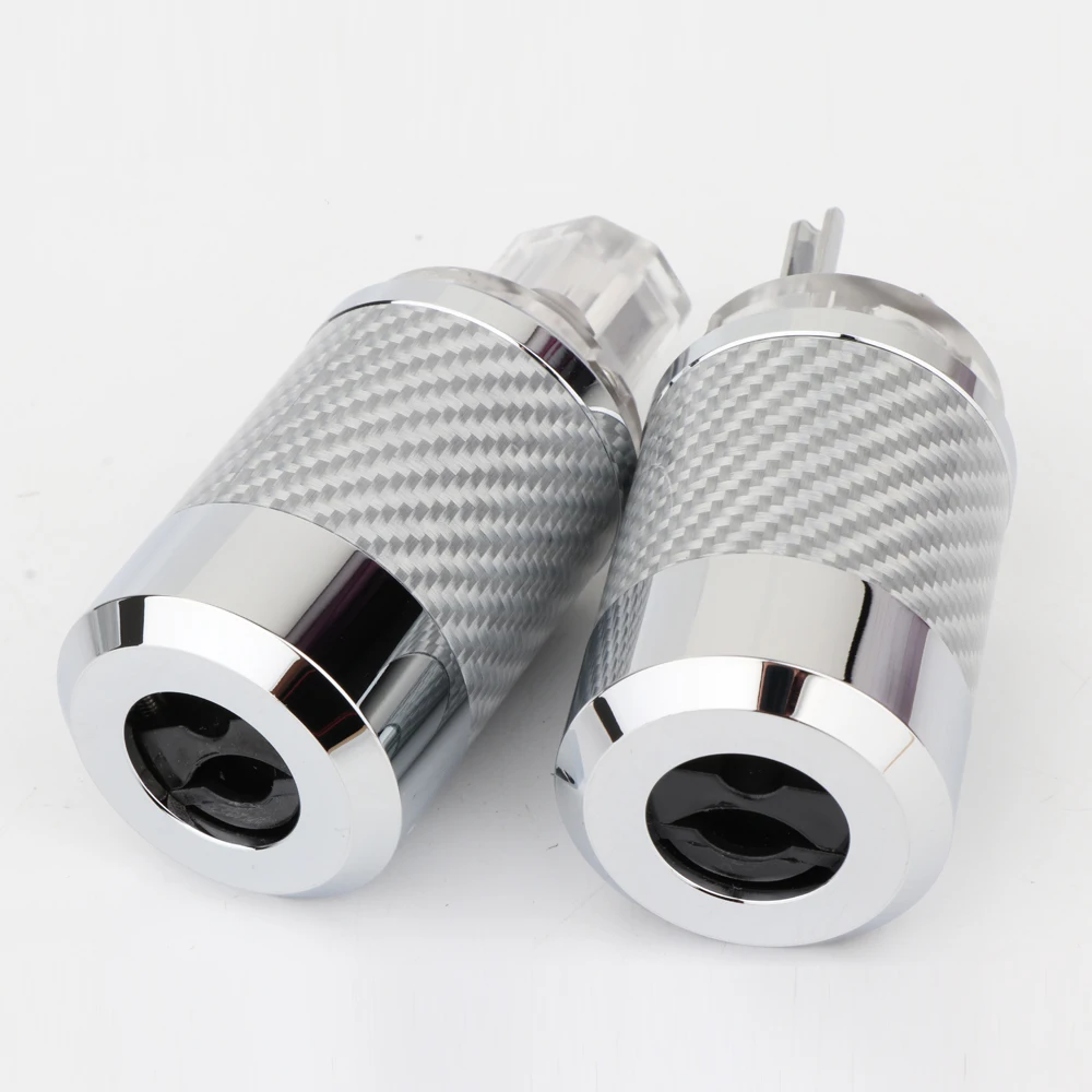 Hifi Carbon Fiber Rhodium Plated With gasket European standard AC Power IEC Female Plug DIY Mains Power Cable Connector
Hifi Carbon Fiber Rhodium Plated With gasket European standard AC Power IEC Female Plug DIY Mains Power Cable Connector