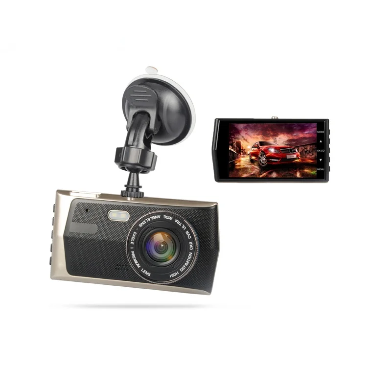 4-дюймовый Hd Автомобильный видеорегистратор, камера 1080p с G-сенсором, двойная камера, автомобильная фотокамера, монитор, автомобильная видео...
4-дюймовый Hd Автомобильный видеорегистратор, камера 1080p с G-сенсором, двойная камера, автомобильная фотокамера, монитор, автомобильная видео...