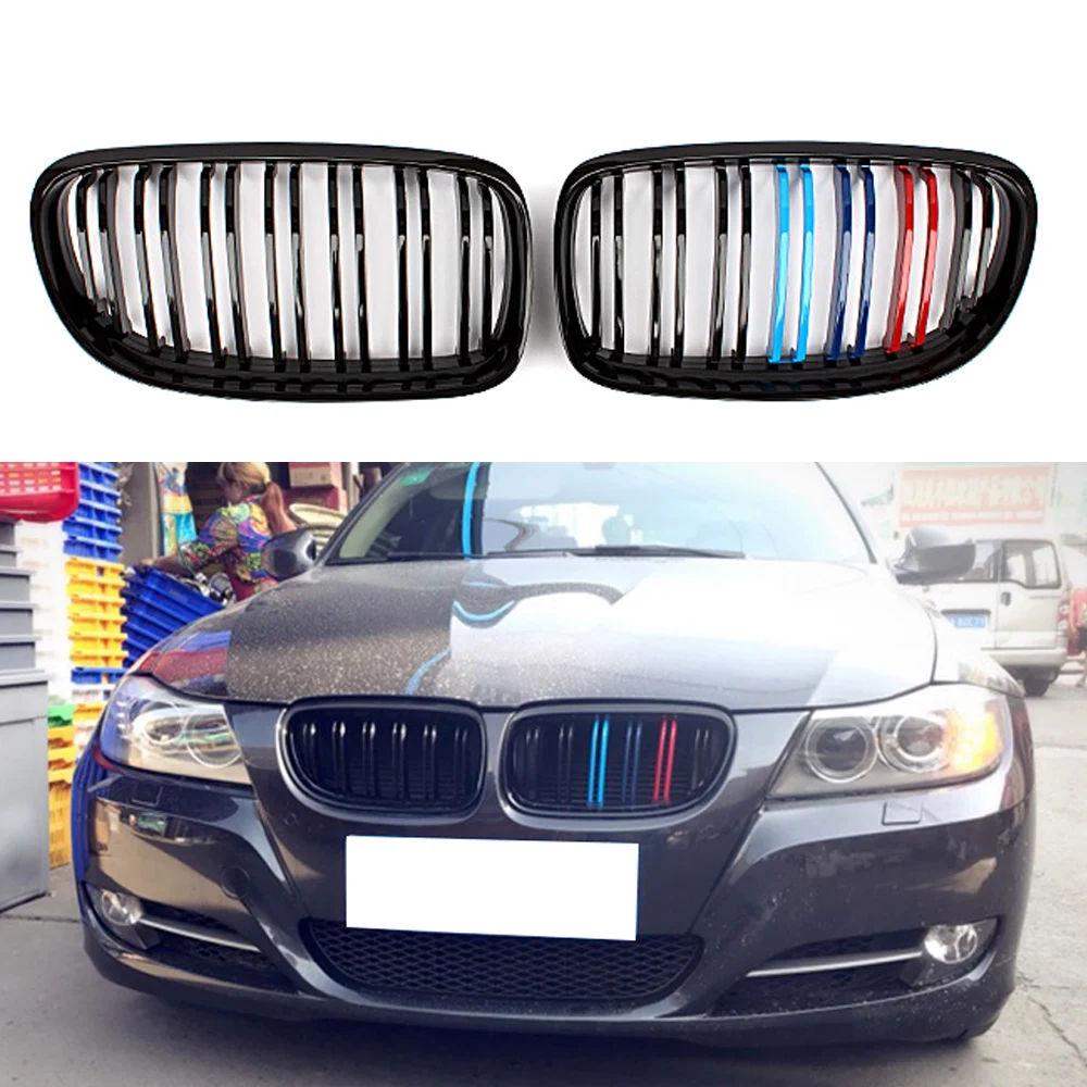 Решетка радиатора для BMW 3 серии E90 E91 LCI 320i-335i седан Передняя двойная линия глянцевая черная 2008-2011
Решетка радиатора для BMW 3 серии E90 E91 LCI 320i-335i седан Передняя двойная линия глянцевая черная 2008-2011