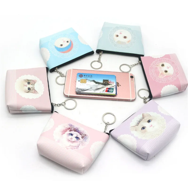 Cat Coin Purse Women's Wallet Small Cute Cartoon Animal Card Holder Key Bag Wallet Girl Ladies Wallet Child Coin Purse
Cat Coin Purse Women's Wallet Small Cute Cartoon Animal Card Holder Key Bag Wallet Girl Ladies Wallet Child Coin Purse