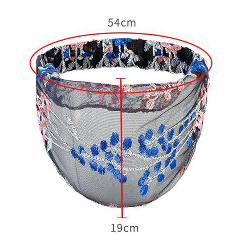 Flower Mesh Wide Brimmed Headbands New Fashion Lace Headband For Women Girls Korea Style Headwrap Female Hair Accessories
Flower Mesh Wide Brimmed Headbands New Fashion Lace Headband For Women Girls Korea Style Headwrap Female Hair Accessories