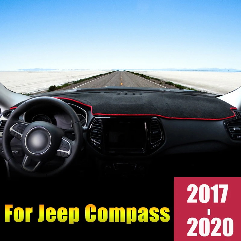 NEW For Jeep Compass 2017 2018 2019 2020 LHD Car Dashboard Cover Mats Avoid Light Pads Anti-UV Carpets Protector Accessories
NEW For Jeep Compass 2017 2018 2019 2020 LHD Car Dashboard Cover Mats Avoid Light Pads Anti-UV Carpets Protector Accessories