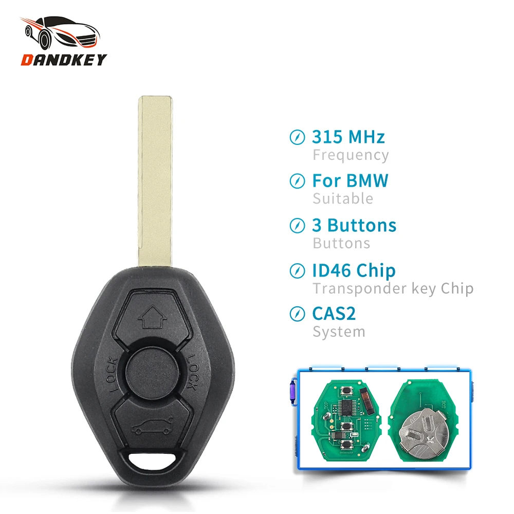 3-кнопочный Автомобильный ключ Dandkey ID46, чип для BMW CAS2 5 series E46 E60 E83 E53 E36 E38 315LP MHZ 315MHz 433MHZ 868MHZ HU92, 5 шт.
3-кнопочный Автомобильный ключ Dandkey ID46, чип для BMW CAS2 5 series E46 E60 E83 E53 E36 E38 315LP MHZ 315MHz 433MHZ 868MHZ HU92, 5 шт.