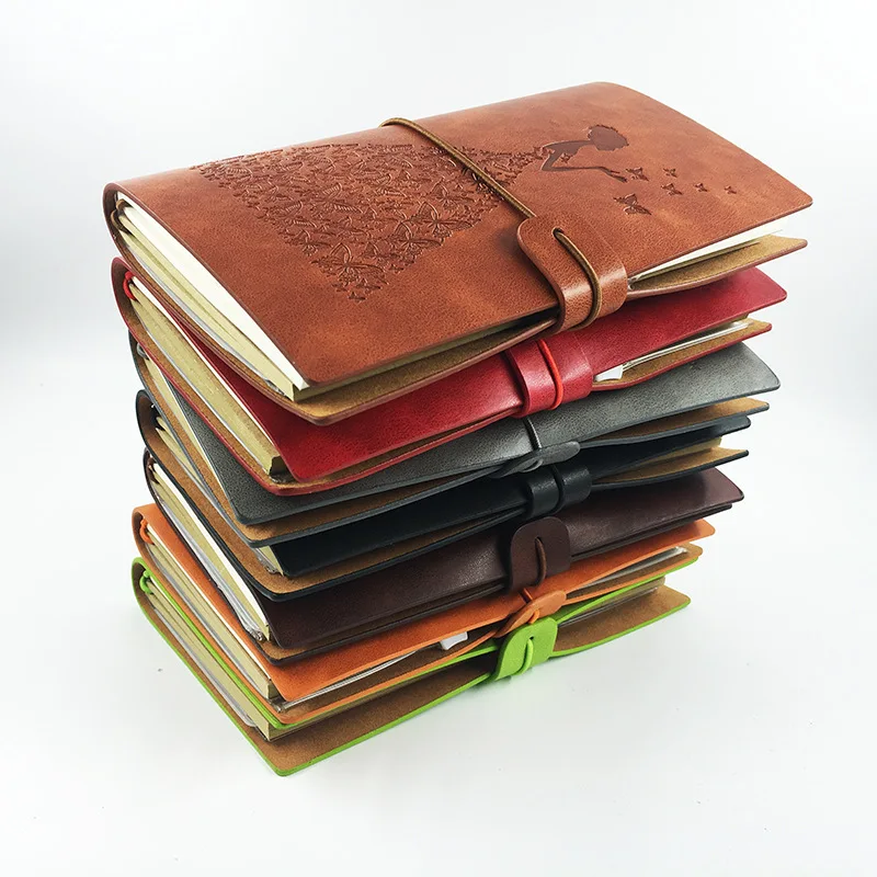 Blank Page Soft PU Retro Leather Notepad Old Fashioned Strap Travel Notebook Creativity Stationery Kraft Paper A6 Loose -Leaf
Blank Page Soft PU Retro Leather Notepad Old Fashioned Strap Travel Notebook Creativity Stationery Kraft Paper A6 Loose -Leaf