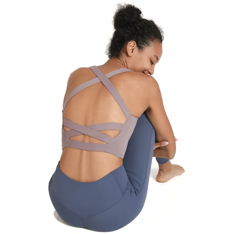 Yoga Cross Back Sports Bras for Women Sexy Crisscross for Running Athletic Gym Workout Fitness Tank Tops with Removable Cup
Yoga Cross Back Sports Bras for Women Sexy Crisscross for Running Athletic Gym Workout Fitness Tank Tops with Removable Cup