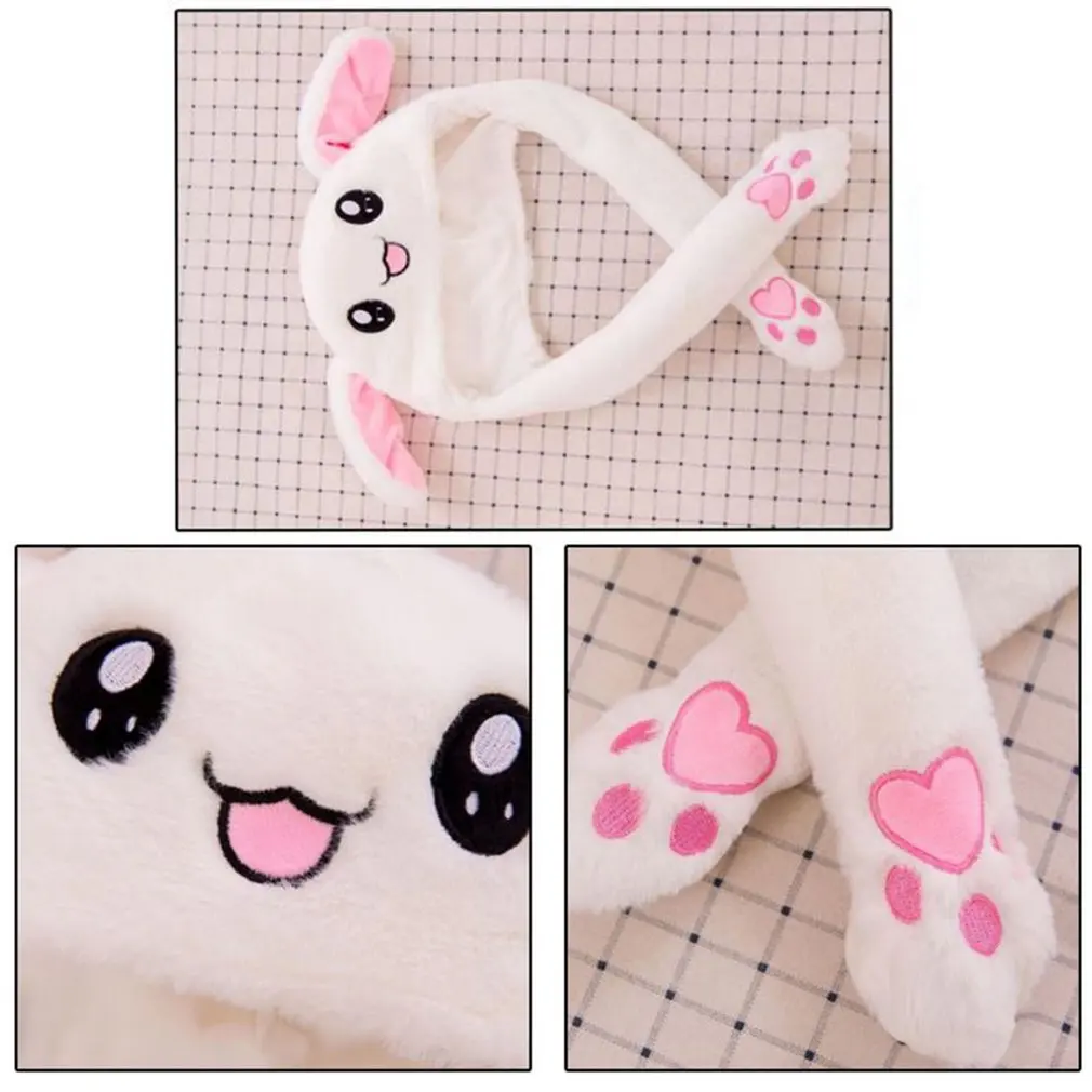 Toy Hat Pinch Long Ears Moving Hat Plush Rabbit Ears Hat Funny Hat Airbag Cap
Toy Hat Pinch Long Ears Moving Hat Plush Rabbit Ears Hat Funny Hat Airbag Cap