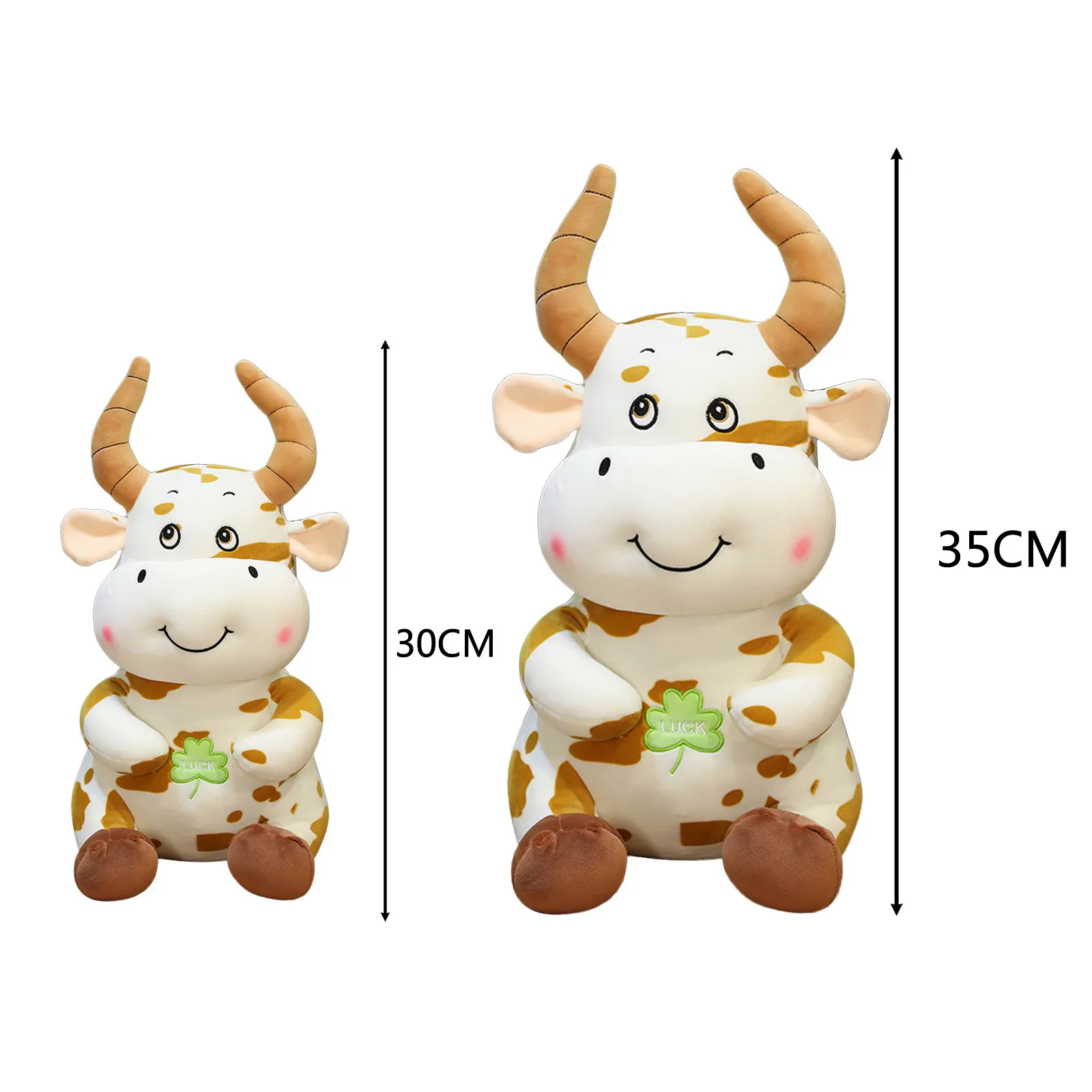 30cm Or 35cm 2020 New Plush Cow Toy Cute Cattle Plush Stuffed Animals Cattle Soft Doll Kids Toys Birthday Gift for Children
30cm Or 35cm 2020 New Plush Cow Toy Cute Cattle Plush Stuffed Animals Cattle Soft Doll Kids Toys Birthday Gift for Children