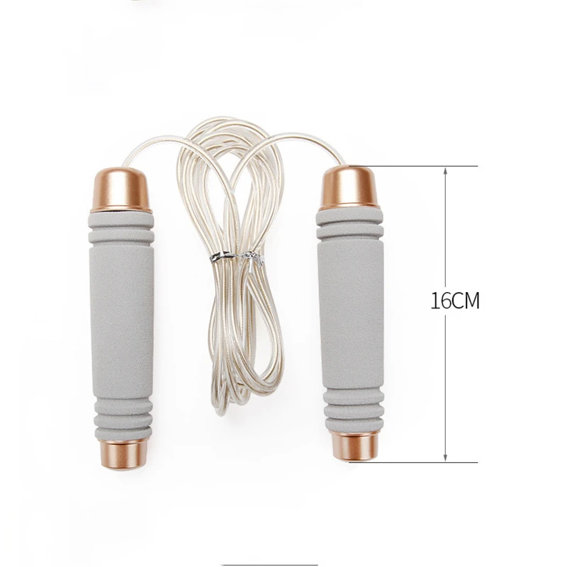 Handle Bearing Sports Jump Rope Fitness Skipping Jumping Rope Fitness Equipment Gym Adjustable Rope Training Workout Equipment
Handle Bearing Sports Jump Rope Fitness Skipping Jumping Rope Fitness Equipment Gym Adjustable Rope Training Workout Equipment