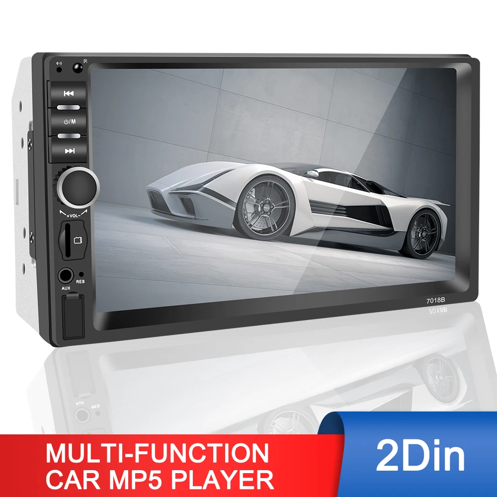 Head Unit Car Radio 7010B /7012B/7018B AUX 2Din HD Stereo Receiver Mirror Link Car MP5 Player 7" Auto Stereo
Head Unit Car Radio 7010B /7012B/7018B AUX 2Din HD Stereo Receiver Mirror Link Car MP5 Player 7" Auto Stereo