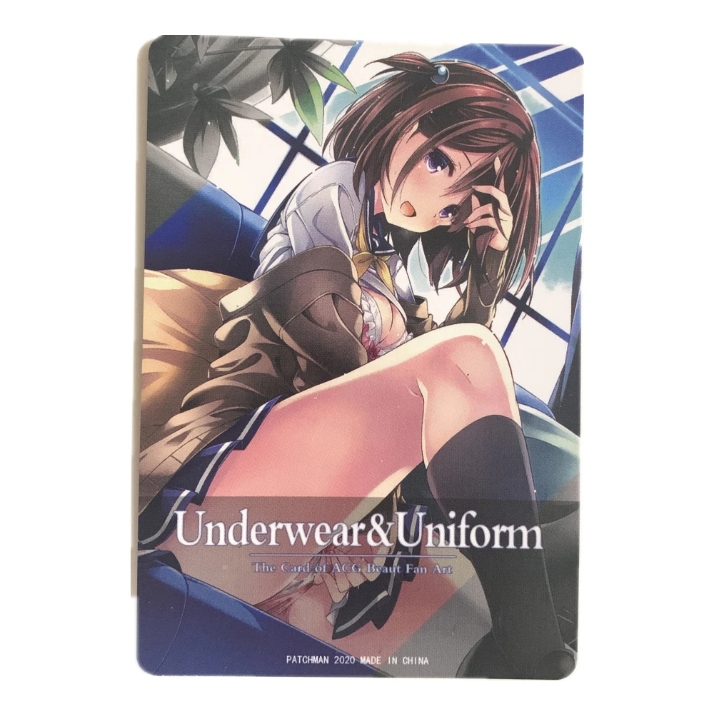 9pcs/set ACG Sexy Uniform Little Beautiful Girl Hobby Collection Anime Card Sexy Nude Toy Hobby Collection Card Gentleman Card 
9pcs/set ACG Sexy Uniform Little Beautiful Girl Hobby Collection Anime Card Sexy Nude Toy Hobby Collection Card Gentleman Card